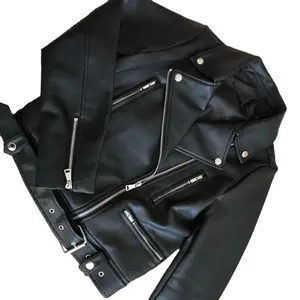 Nuevo diseño de alta exigencia, las mejores chaquetas para mujeres de cuero, chaquetas de cuero genuino, ropa informal, nuevo estilo, chaquetas de cuero para mujeres - Product Image 5