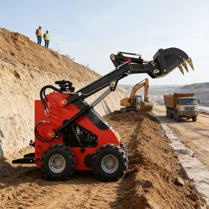 ミニローダーH380は安定したトラクションと高い積載能力を備え、フォークと組み合わせて使用することで、産業環境での資材搬送に最適です。 - Product Image 6