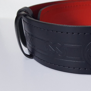 Ceintures écossaises traditionnelles en cuir de vache véritable à 100%, de haute qualité, à la mode, coupe ample, accessoires pour instruments de musique - Product Image 5