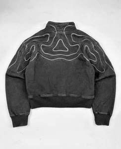 Premium Quality Hand-Painted Hoodies Distressed Vintage Acid Washed High Street Pullover Custom <b>Hoodie</b> for <b>Men</b> - Product Image 5