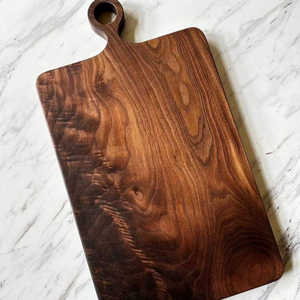 Bloc de planche à découper en bois antibactérien personnalisé et durable Planche à découper de qualité supérieure allant au lave-vaisselle pour la cuisine - Product Image 1