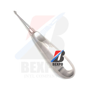Bernard Manual Power Source Medical Steel Root Tip Elevator Left 4mm Surgical <b>Tool</b> for <b>Cleaning</b> & Filling <b>Teeth</b> - Product Image 6