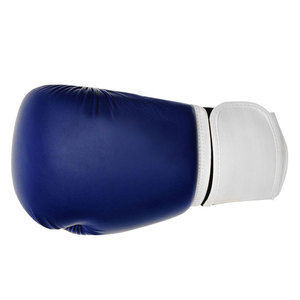 Gants de boxe professionnels à prix d'usine en promotion, avec logo personnalisé, en PU, pour l'entraînement, avec bandage de poignet réglable, pour arts martiaux - Product Image 5