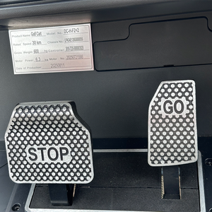 Voiture de golf 2 places avec batterie au lithium |   Alimentation 48V, vitesse de 30 km/h et autonomie de 60 km pour le transport personnel - Product Image 2