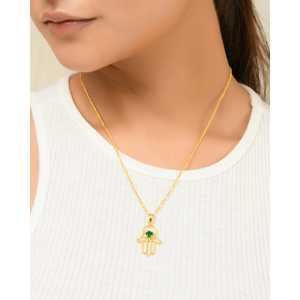 Collar con Colgante de Hamsa - Product Image 4