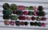 2025 Jaipur ventes haute qualité mélange lâche forme Cabochon naturel Multi Tourmaline pierres précieuses prix de gros couleur bijoux