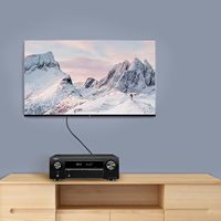Cable de Audio RCA Macho de 7.5/10 Metros, Revestimiento de PVC, Blindaje de Lámina, para Monitor HDTV, Proyector, Uso con Resolución 4K, Conductores Chapados en Oro