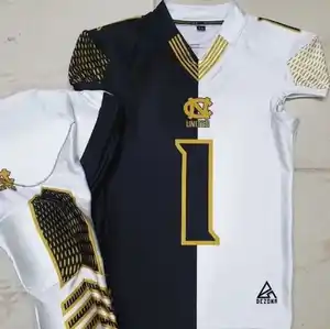 เสื้อเจอร์ซี่ย์ออกแบบเองได้,สำหรับเยาวชนอเมริกันฟุตบอลเครื่องแบบฟุตบอล7v7กระเป๋าเดินทางกางเกงขาสั้น - Product Image 1