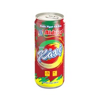 Boissons gazeuses saveur sarsi à prix compétitif canette 330ml OEM de marque privée boissons du Viet Nam boissons gazeuses