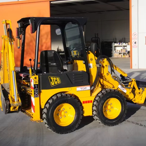 Used JCBB 1CX Backhoe <b>Loaders</b> with Front <b>Loader</b> Design Ready for Shipment Hydraulic Cylinder Wheel <b>Loader</b> Type For Sale - Product Image 1