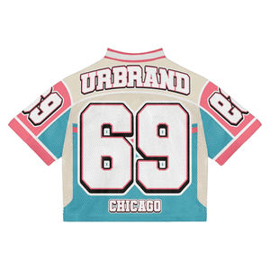 High Quality Custom Sublimation Breathable American <b>Football</b> Jersey Short Sleeve Breathable Mesh Sportswear Customized - Product Image 2