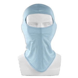 หน้ากากบาลาคลาวาสำหรับกีฬาฤดูหนาว ปิดหน้าเต็มใบ  รับสกรีนโลโก้ ระบายอากาศได้ดี สีพื้น สำหรับกิจกรรมกลางแจ้งและปั่นจักรยาน - Product Image 1