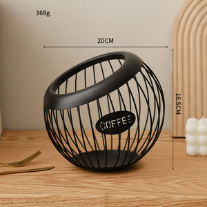 Metal Wire Coffee <b>Pod</b> Storage Basket Bowl for Kitchen Counter Organizer Fruit Snack Holder Home <b>Office</b> Hotel Display Commercial - Product Image 6