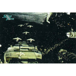 โปสการ์ดสไตล์โมเดิร์นลายสตาร์ชิปทรูเปอร์สสำหรับตกแต่งผนัง - Product Image 1