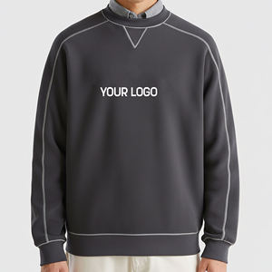 Sudadera con Capucha de Forro Polar Extra Grande para Hombre, 100% Algodón, con Cierre y Bordado Personalizado, Transpirable y Cómoda, Ropa Urbana - Product Image 1