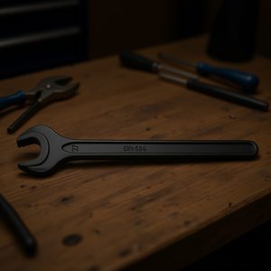 <b>Open</b>-<b>End</b> Wrench 894 55mm Key White 443mm Length Black Shop Tools - Product Image 3