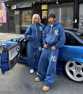 Áo hoodie cotton nặng cho nam Áo nỉ in đồ họa quá khổ cổ điển thời trang dạo phố phong cách ngoại cỡ nặng hơn Áo nỉ trung bình - Product Image 1