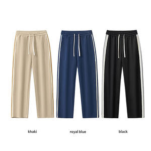 <b>Men's</b> <b>Trousers</b> & Sweatpants <b>for</b> Winter Heavyweight Cotton Fleece <b>Loose</b> Custom Logo Wide Leg <b>Men's</b> <b>Trousers</b> - Product Image 6