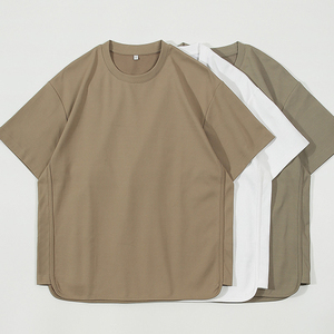 Suéter Personalizado 230 GSM con Logotipo Impreso en Alta Definición, Ecológico, Transpirable, Holgado, de Punto Liso Teñido, Mezcla de Algodón y Poliéster 60/40 para Hombre - Product Image 2