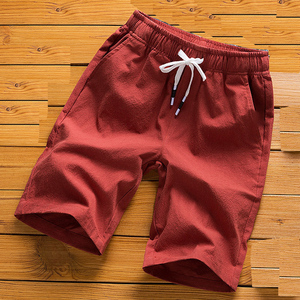 OEM Pantalons pour hommes avec logo personnalisé Pantalons de plage décontractés Shorts d'été moyens en soie glacée Shorts grande taille pour hommes Expédition DDP - Product Image 3