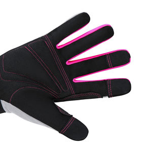 Haute qualité dernière conception gants de mécanicien de travail résistant à la chaleur Anti-chimique respirant 25cm personnalisable couleur unie usine - Product Image 5