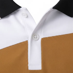 Camiseta de Verano Transpirable 100% Algodón Jersey Antiarrugas con Estampado de Leopardo Diseño Personalizado Informal Deportiva de Manga Corta con Solapa para Hombre - Product Image 2