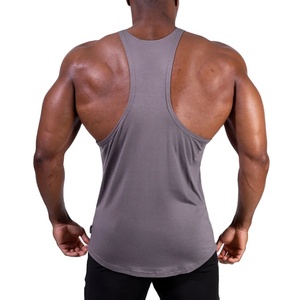 Camiseta sin mangas de algodón 100% de corte holgado para hombre, ideal para culturismo, yoga y gimnasio. - Product Image 3