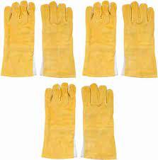 Gants de sécurité d'hiver anti-coupure en gros Construction en polyester enduit de latex de coton Prix réduit pour des gants de travail de qualité - Product Image 3