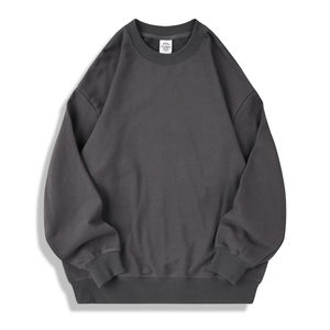 100% coton hommes confortable à manches longues hiver à capuche femmes surdimensionné pull à col rond pour homme confortable sweat hommes - Product Image 2