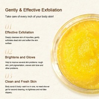 Éclaircissant Gingembre Kurkuma Peeling Citron pour Lulur Beras Dan Kunyit Temulawak Curcuma Et Sucre Miel Glow Up Corps Visage Gommage