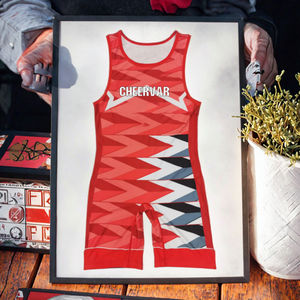 Combinaison de lutte extensible personnalisée pour hommes - Matériel en spandex/polyester Respirant et à séchage rapide - Product Image 5