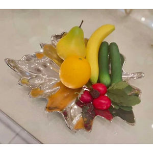 Mesa de diseño de tendencia, bandeja decorativa para servir alimentos, bandeja para servir dulces y magdalenas, bandeja de Metal de la mejor calidad con acento de libélula - Product Image 5