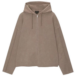 Oversized <b>Zip</b> <b>up</b> <b>Hoodie</b> Custom Puff Print logo Full Zipper Y2k <b>Hoodie</b> Cotton Streetwear Blank Full <b>Zip</b> <b>up</b> Factory Hoodies - Product Image 5