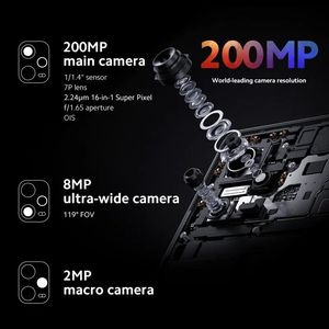 Nouveau Xiaomi Redmi <span class=keywords><strong>Note</strong></span> <span class=keywords><strong>12</strong></span> PRO + PLUS 5G Smartphone Original débloqué 8GB 256GB téléphone portable - Product Image 4