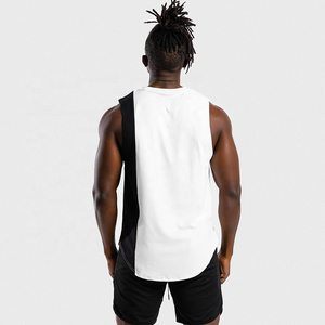 New Arrival Custom Logo Printed Gym Wear Sports Tank Top Stylish Gym <b>Singlet</b> Vest <b>for</b> <b>Men</b> - Product Image 2