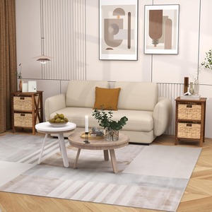 Petite table de chevet MDF pour espace étroit armoire de placard moderne fabriquée au Vietnam - Product Image 6