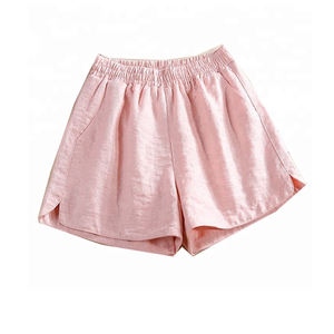 Shorts de sport décontractés neufs pour femmes, vente en gros, shorts de course personnalisés en coton molletonné pour femmes - Product Image 1