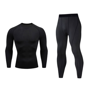 Conjunto de ropa interior térmica para hombre, segunda piel, compresión, Fitness, MMA, Rashgard, pista de secado rápido, trotar, gimnasio, para correr en invierno - Product Image 6