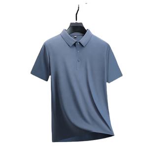 Vente en gros de polos d'été unis unisexes avec logo brodé personnalisé de haute qualité pour le sport et les affaires pour hommes - Product Image 2