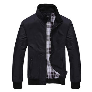 Stylish <b>men</b> bomber <b>jacket</b> lightweight breathable fabric zip front closure suitable for layering <b>travel</b> gym and casual use - Product Image 1