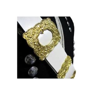 ขาตั้งเครื่องดนตรีอเนกประสงค์แบบปรับได้ Obexa สายรัดกระเป๋าเป้โลหะแบบไขว้สำหรับเครื่องดนตรีสก็อต สายรัดกระเป๋าเป้แบบไฮแลนด์ รุ่นสีขาวทอง - Product Image 2