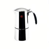 Cafetière OMNIA INDUCTION 6 tasses en acier inoxydable, chrome poli 0092N060ICC