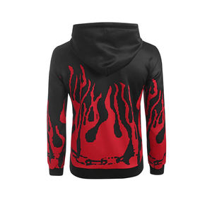 Sudadera con capucha de sublimación de poliéster personalizada de alta calidad para hombres Sudaderas con capucha de sublimación de talla grande transpirables personalizadas para hombres - Product Image 3