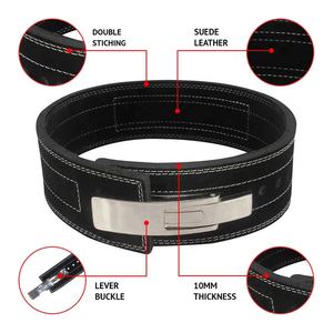 Cinturón de Levantamiento de Pesas Ajustable de Cuero Vacuno de 13 mm, Antideslizante, con Garantía Comercial, Proveedor de EE. UU. |   Deportes de Levantamiento de Pesas, Fitness Corporal - Product Image 1