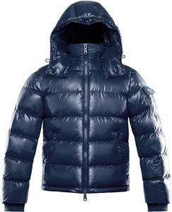 Chaqueta gruesa y brillante para hombre, venta al por mayor, chaquetas acolchadas impermeables ligeras multicolores de marca para hombre, chaqueta de nieve - Product Image 5