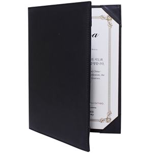 Carpeta de Cuero PU con Grabado Láser Personalizado de Diseño Francés para Certificados de Premios, Negocios, Escuela, Porta Diplomas Profesional FD0000137 - Product Image 1