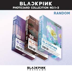 BLACKPINK - Colección Oficial de Fototarjetas MD THE GAME No.1~3 - Product Image 1