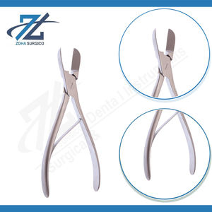 Pinza de Corte de Hueso Liston, Recta, 140 mm de Largo, Acero Inoxidable, Instrumentos Quirúrgicos Manuales, Certificación CE, Fabricante - Product Image 3