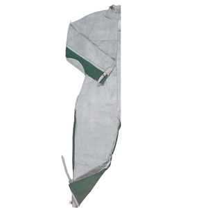 ชุดป้องกันทรายระเบิดแบบเต็มรูปแบบทำจากผ้าฝ้ายและหนังแยกพร้อมตราประทับป้องกันการตัดทรายระเบิดของคุณ - Product Image 4