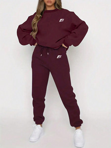 Conjuntos Deportivos de Sudadera y Pantalones de Felpa de Algodón Unisex Personalizados, Venta al por Mayor B2B, Ropa Deportiva de Corte Holgado, Fabricante de Marca Privada OEM - Product Image 6